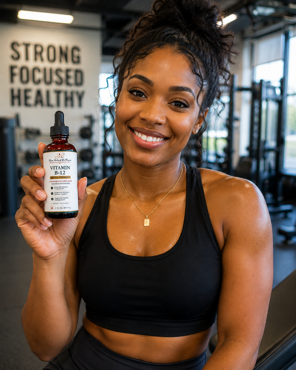 Nurse Nurtured Wellness Vitamin B12 Liquid Drops 5000 mcg